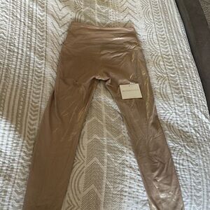 Beyond Yoga Gold Yoga Pants Size xs small